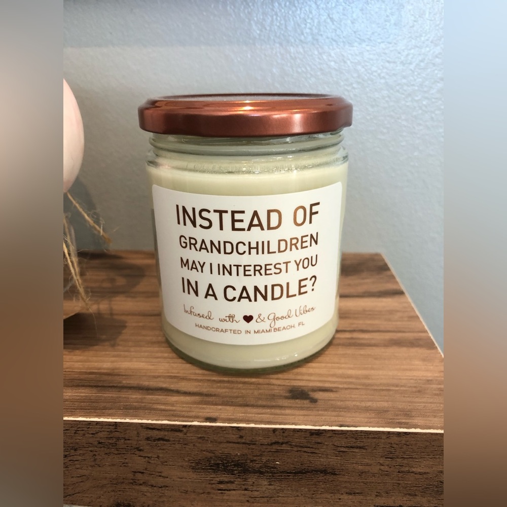 Candle instead of grandchildren